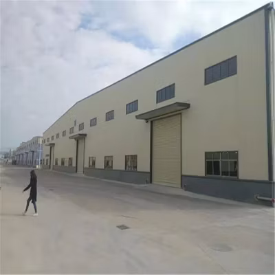 조립식, 신기술, 디자인, 현대 강철 구조물 작업장
