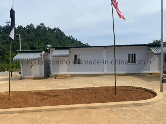 공장 가격 편평한 팩 이동할 수 있는 강철 이동 주택 모듈식 휴대용 조립식으로 만들어진 호화스러운 콘테이너 가정